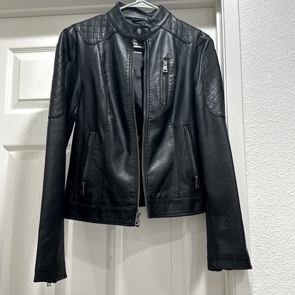 Levi's Women's Faux Leather Motocross Racer Jacket
